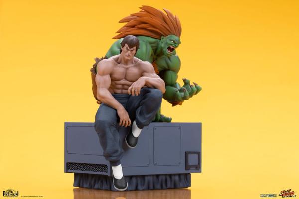 Street Fighter PVC Statues 1/10 Blanka & Fei Long 21 cm