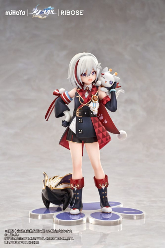 Honkai: Star Rail Rise Up Chibineko Series PVC Statue Topaz & Numby Ver. 18 cm 12