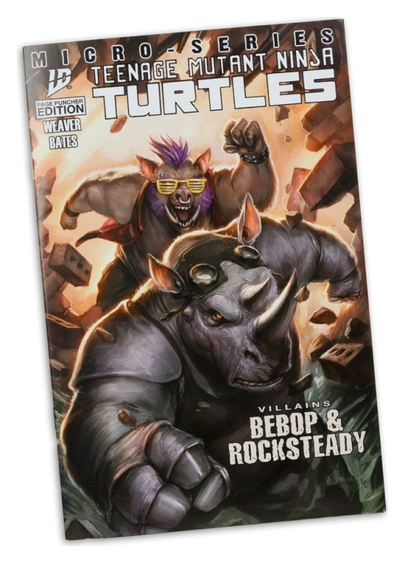 Teenage Mutant Ninja Turtles Page Punchers Action Figure Bebop 16 cm 7