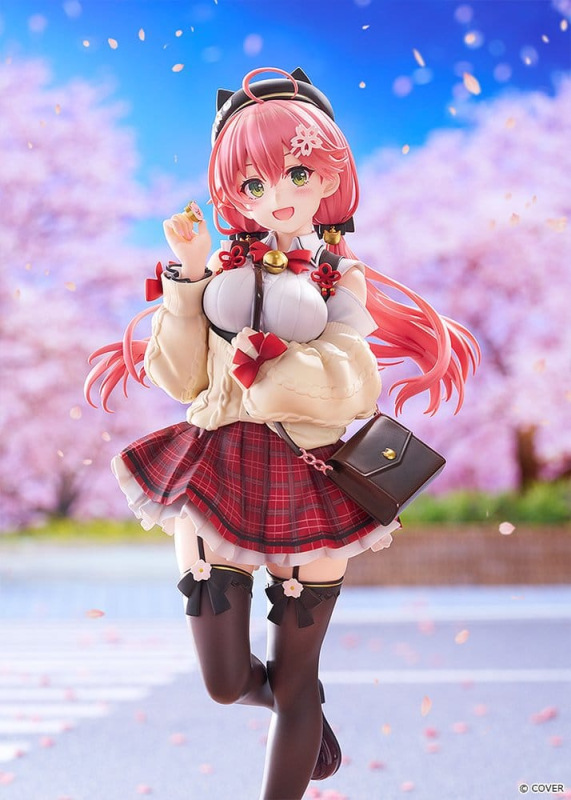 Hololive Production PVC Figure 1/7 Sakura Miko: Date Style - Casual Outfit Ver. 24 cm 4