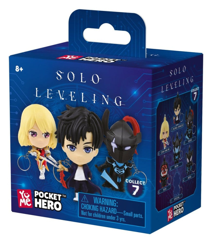 Solo Leveling Pocket Hero Keychain Series 1 Blind Box Display (12) 2
