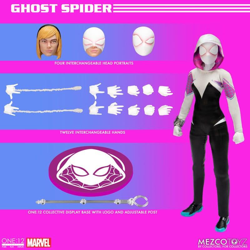 Marvel Action Figure 1/12 Ghost-Spider from Earth-65 16 cm