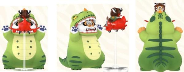 I Am Not Fat Tiger Roaring Love Series Mini Figures 9 cm Display (8) 9