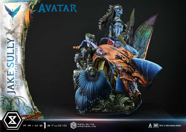 Avatar (Film) Real Elite Masterline Series Statue 1/4 Jake Sully & The Great Leonopteryx 87 cm 5