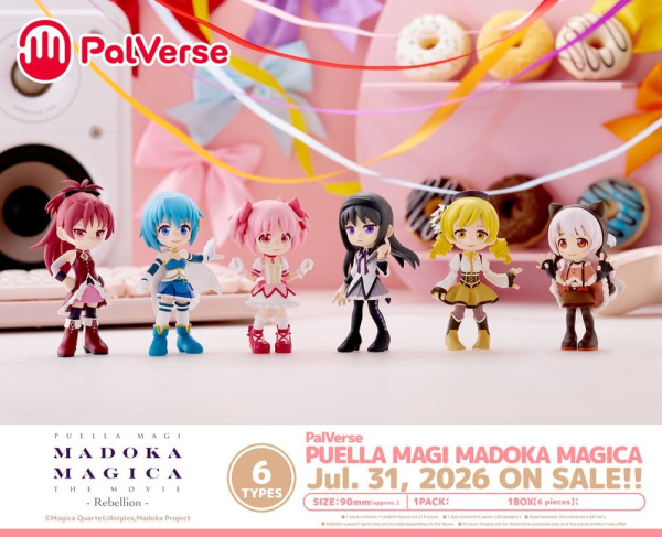 Puella Magi Madoka Magica PalVerse Collection PVC Figures Box Ver. 9 cm Assortment (6) 10