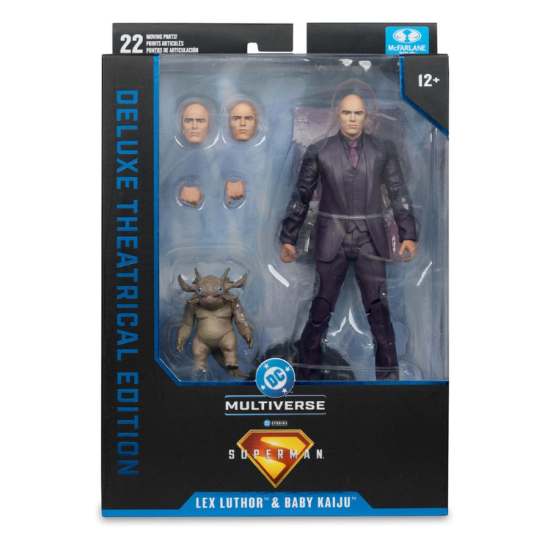 Superman (2025) DC Multiverse Deluxe Action Figure Lex Luthor with Baby Kaiju (Deluxe Theatrical Edi 6