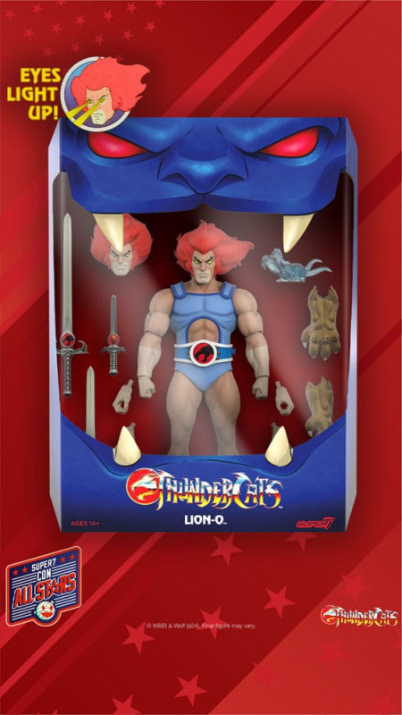 Thundercats Ultimates Action Figure Lion-O (LED Eyes) 18 cm 4