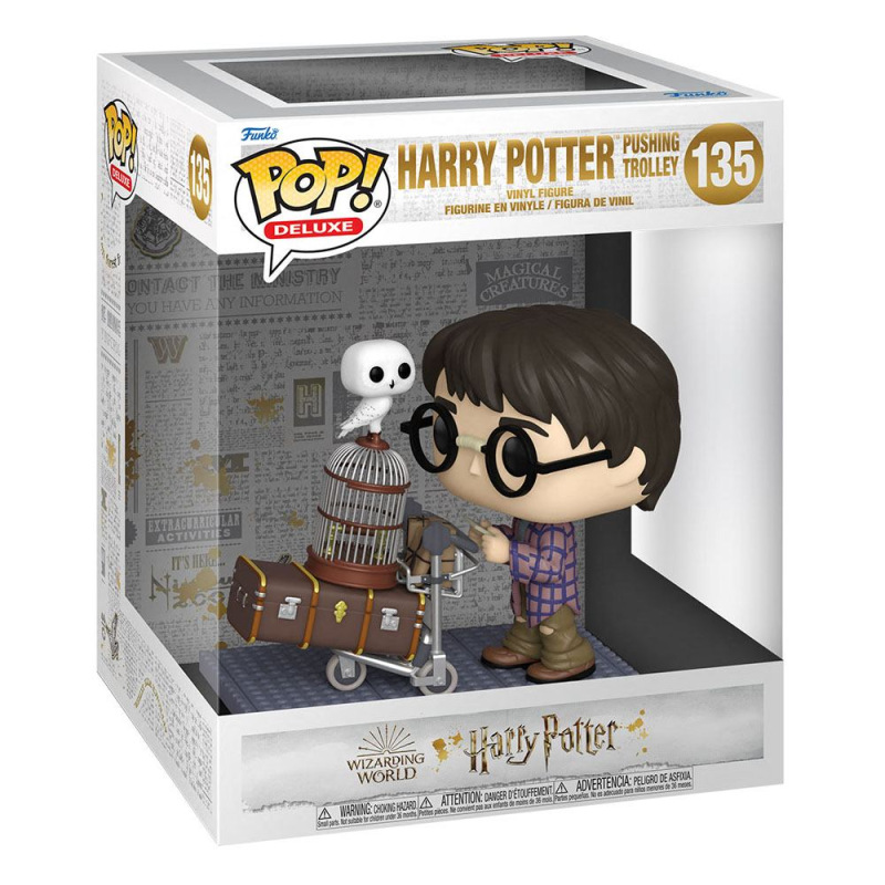 Harry Potter POP! Deluxe Vinyl Figure Harry Pushing Trolley 9 cm 1
