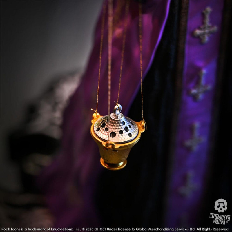 Ghost Rock Iconz Statue Papa V Perpetua Purple Robes 22 cm 9