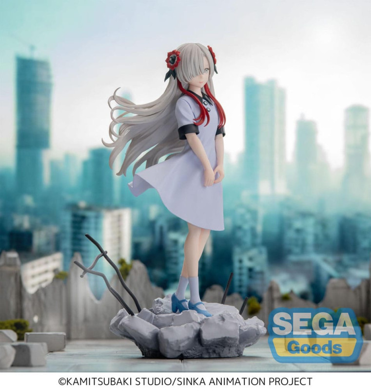 Kamitsubaki City under Construction Luminasta PVC Statue Sekai Yorukawa 21 cm 2