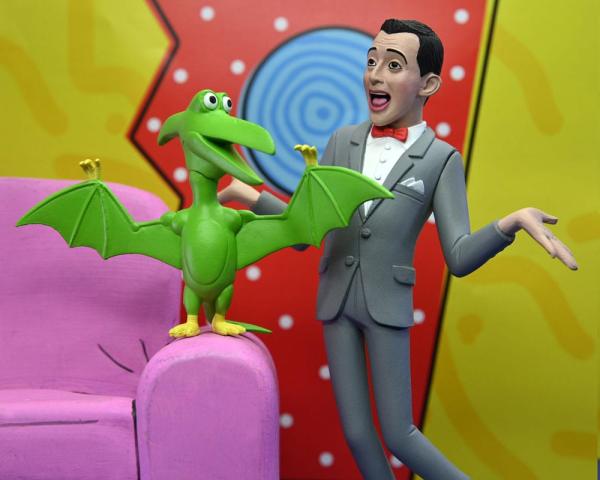 Pee-Wee Herman Toony Classics Figure Pee-Wee & Pterri 15 cm