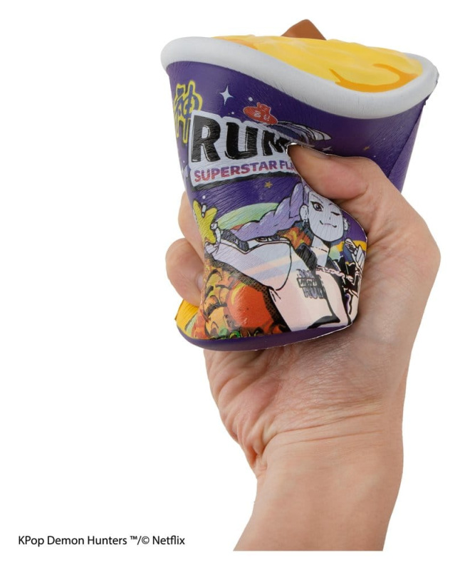 KPop Demon Hunters Squishy Anti Stress Figure Rumi Superstar Flavor Noodles 2