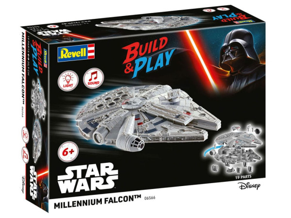 Star Wars Model Kit 1/164 Millennium Falcon 21 cm 8