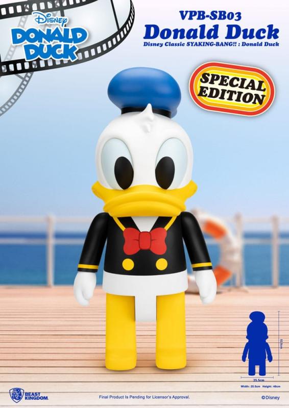 Disney Syaing Bang Vinyl Bank Mickey and Friends Donald Duck 53 cm