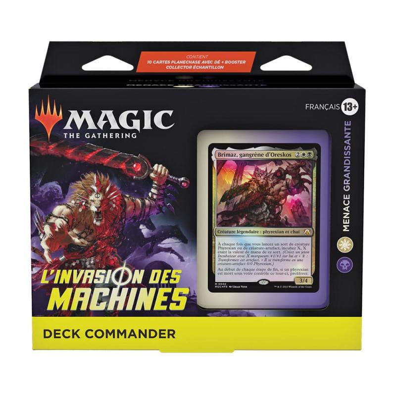 Magic the Gathering L'invasion des machines Commander Decks Display (5) french