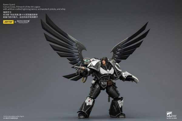 Warhammer 40,000 Action Figure Raven Guard Corvus Corax, Primarch of the XIX Legion 18 cm 12