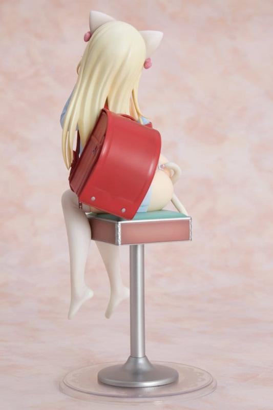 Hatsukoi Ribbon PVC Figure 1/6 Yuu White cat Ver. 25 cm 9