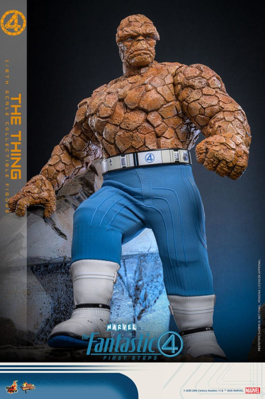 The Fantastic Four: First Steps Movie Masterpiece Action Figure 1/6 The Thing 31 cm 10
