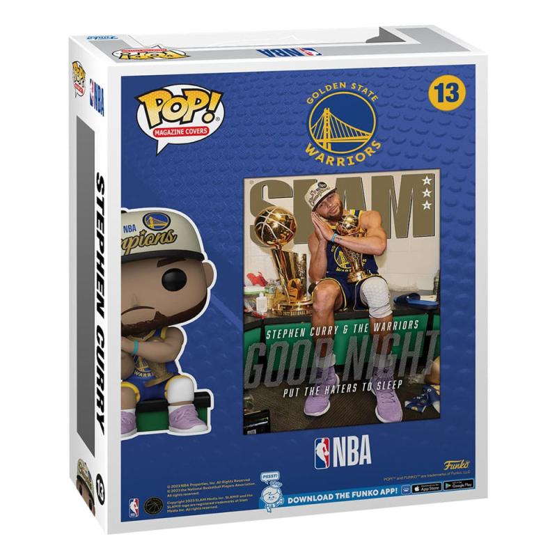 NBA Cover POP! Basketball Vinyl Figure Steph Curry (SLAM Magazin) 9 cm