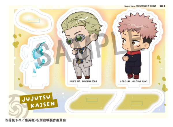 Jujutsu Kaisen Buddycolle Acrylic Stand 5th Anniversary D Kento Nanami & Yuji Itadori 10 cm