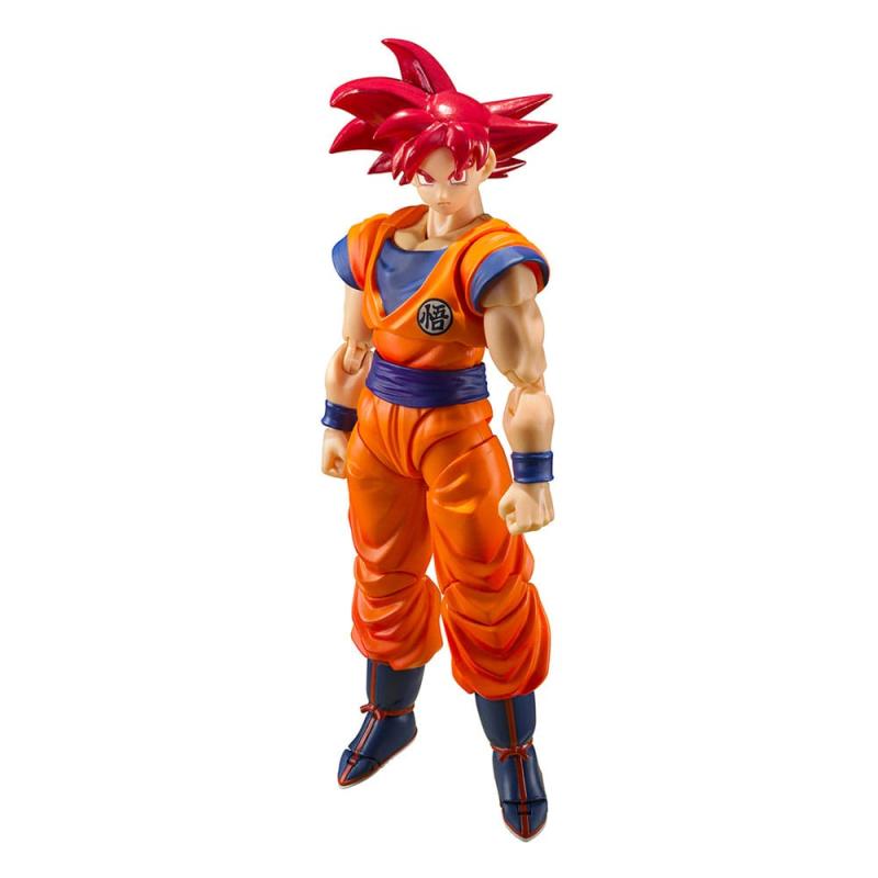 Dragon Ball Super S.H. Figuarts Action Figure Super Saiyan God Son Goku Saiyan God of Virture 14 cm
