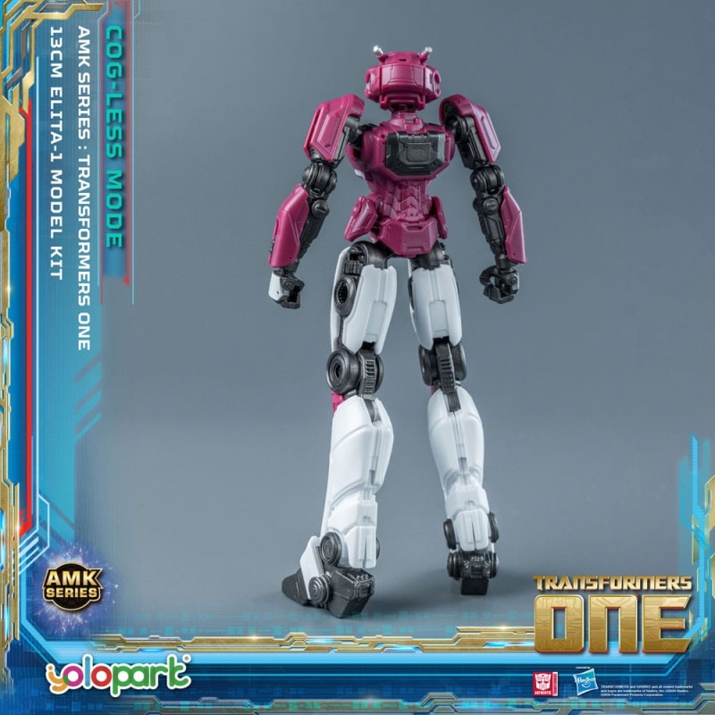 Transformers 8 AMK Mini Series Plastic Model Kit Elita-1 13 cm 5