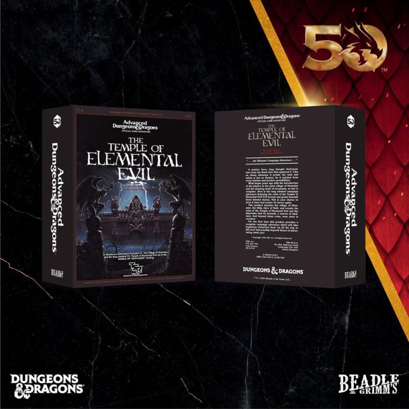 Dungeaons & Dragons Classic Module Dice Set The Temple of Elemental Evil (7)