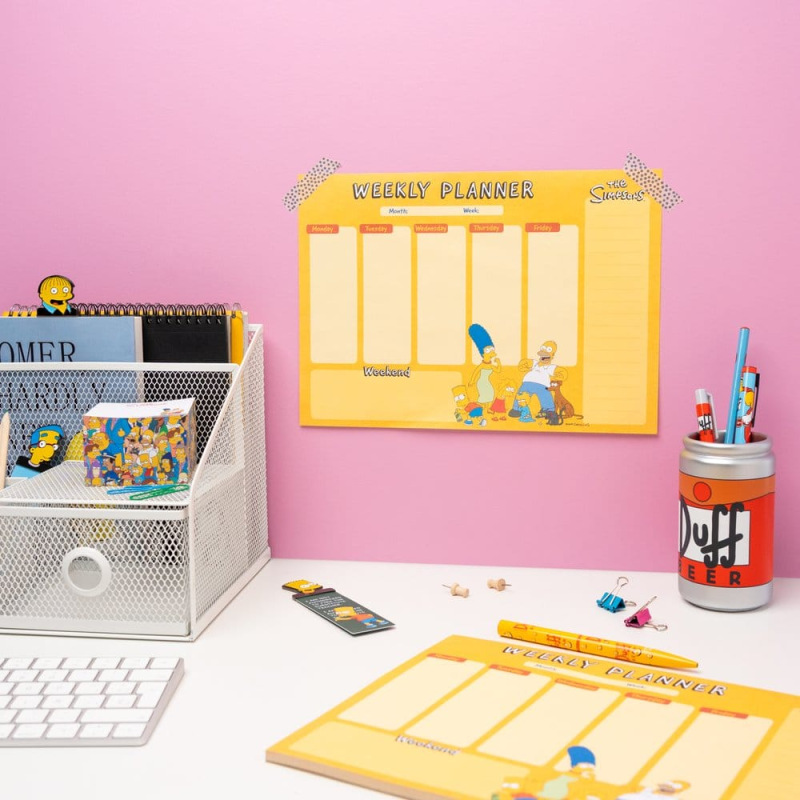 The Simpsons Weekly Planner A4 6