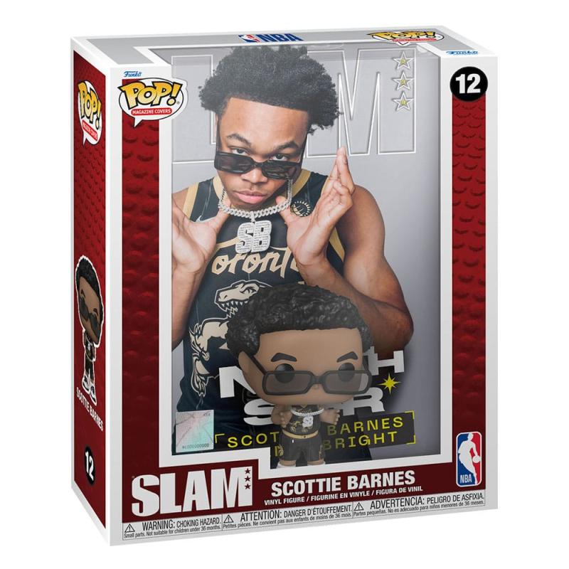 NBA Cover POP! Basketball Vinyl Figure Scottie Barnes (SLAM Magazin) 9 cm