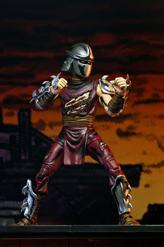 Teenage Mutant Ninja Turtles Action Figure Battle Damaged Shredder 18 cm 8