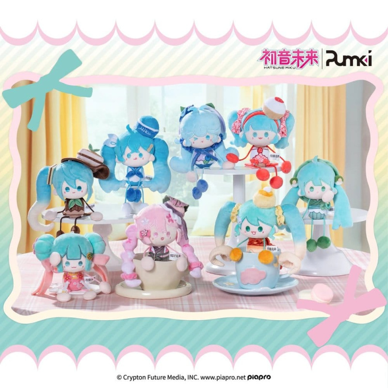 Hatsune Miku Mini Plush Blind Box 8 cm Display (8) 1