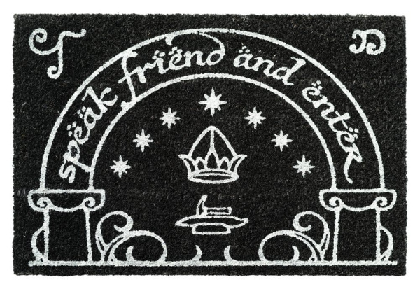 The Lord of the Rings Luminescent Door Mat