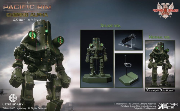 &nbsp;Pacific Rim DefoStyle Figure 2-Pack Gipsy Danger & Cherno Alpha DX 17 cm 2