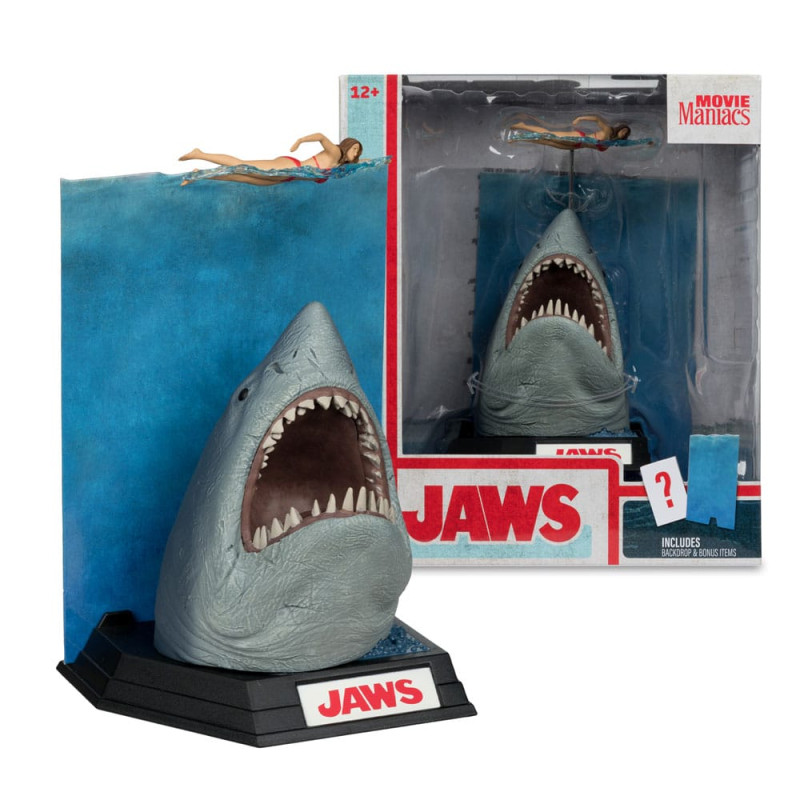 Jaws Movie Maniacs PVC Statue Jaws (50th Anniversary) 16 cm 1