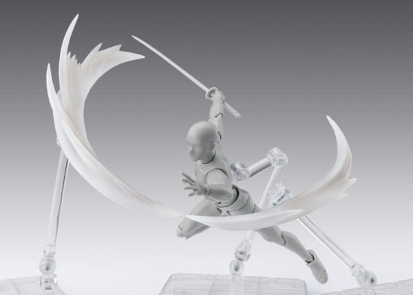 Tamashii Effect Action Figure Accessory Wind White for S.H.Figuarts 1