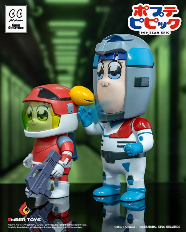 Pop Team Epic Vinyl Figures 2-Pack Chibi Creature Popuko & Pipimi Spacesuit Ver. 12