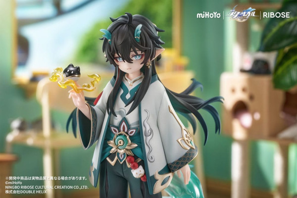 Honkai: Star Rail Rise Up Chibineko Series PVC Statue Dan Heng / Imbibitor Lunae Ver. 19 cm 8