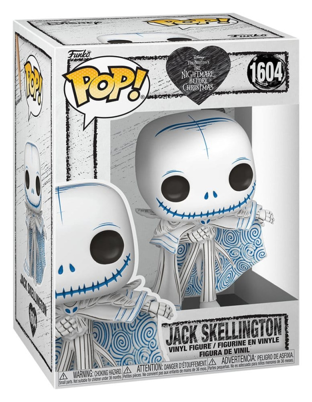 Nightmare before Christmas POP! Disney Vinyl Figure Valentine's Day 2027 Jack(Sketched) 9 cm 1