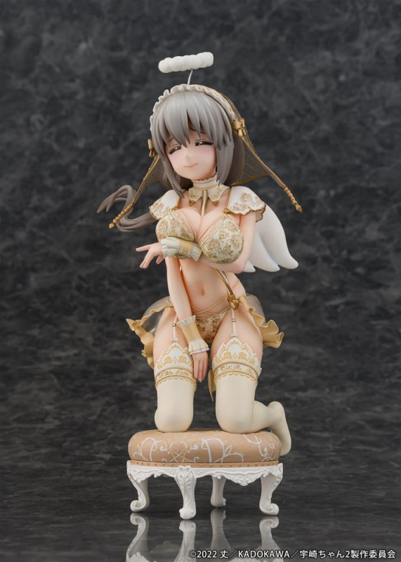 Uzaki-chan Wants to Hang Out! PVC Statue 1/7 Tsuki Uzaki Angel Ver. 19 cm 2