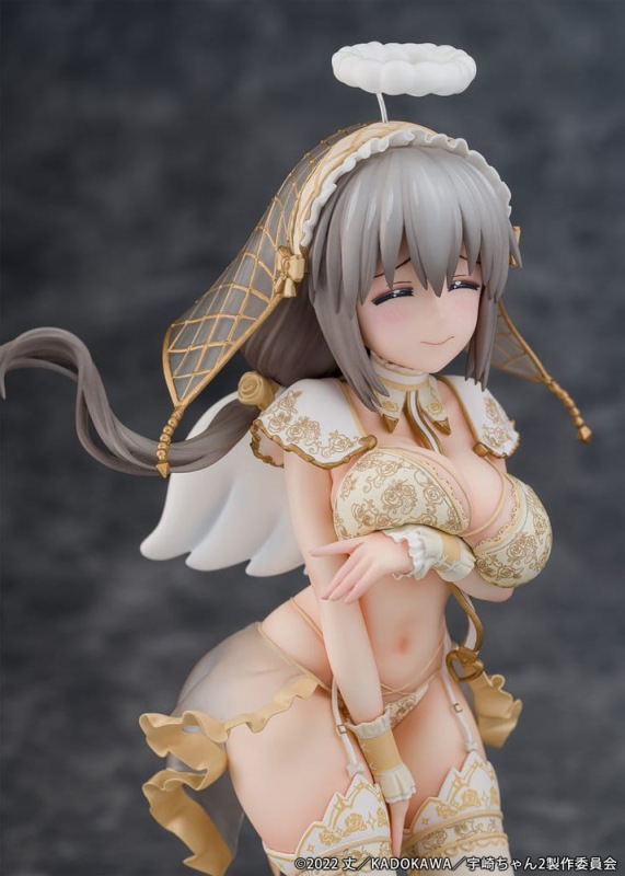 Uzaki-chan Wants to Hang Out! PVC Statue 1/7 Tsuki Uzaki Angel Ver. 19 cm 5