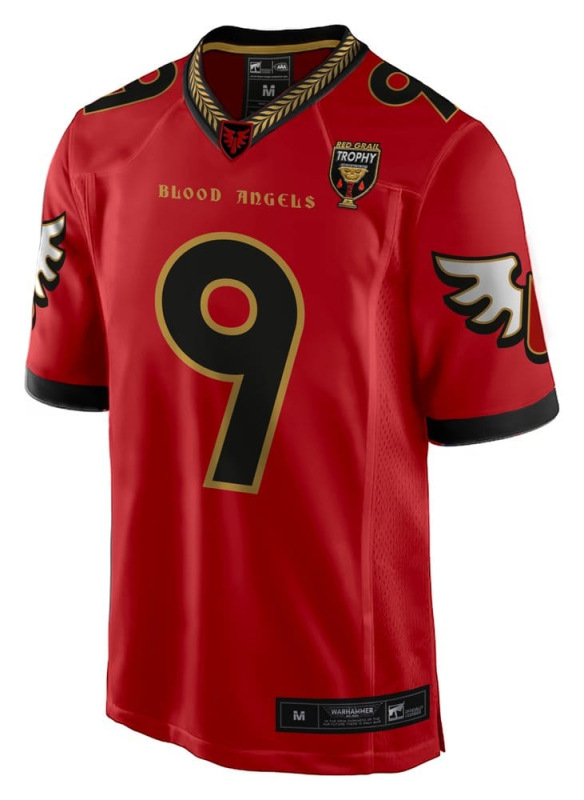Warhammer 40,000 Sports Jersey Shirt Blood Angels - XXL 6