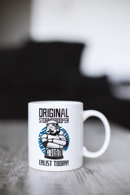 Original Stormtrooper Mug Enlist Today White 2