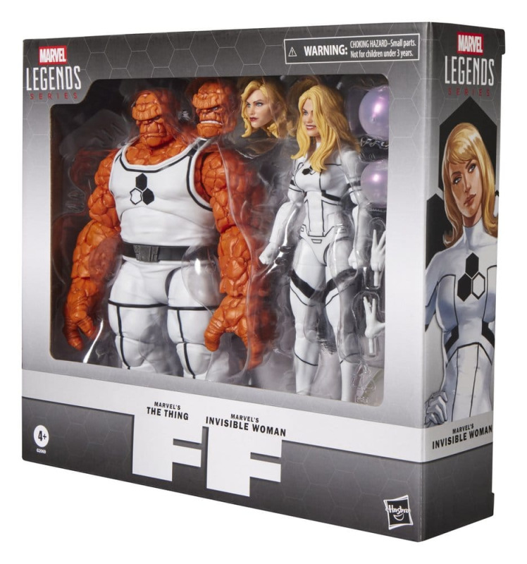 Future Foundation Marvel Legends Action Figure 2-Pack The Thing & Invisible Woman 15 cm 12