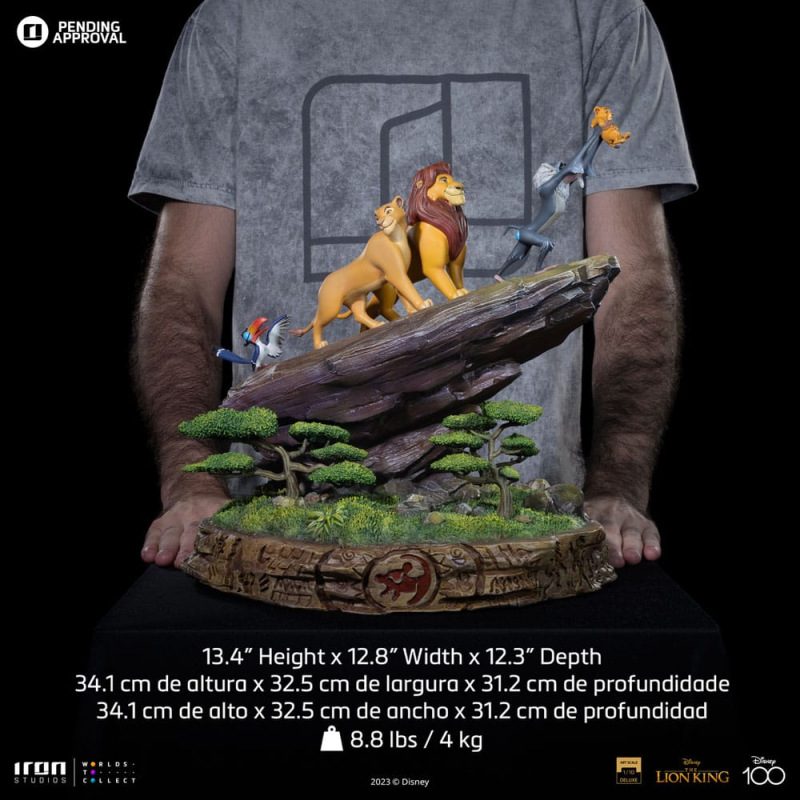 Disney Deluxe Art Scale Statue 1/10 The Lion King 34 cm 7