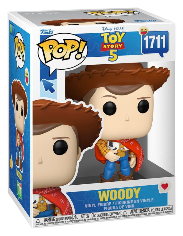 Toy Story 5 POP! Disney Vinyl Figures Woody 9 cm 1