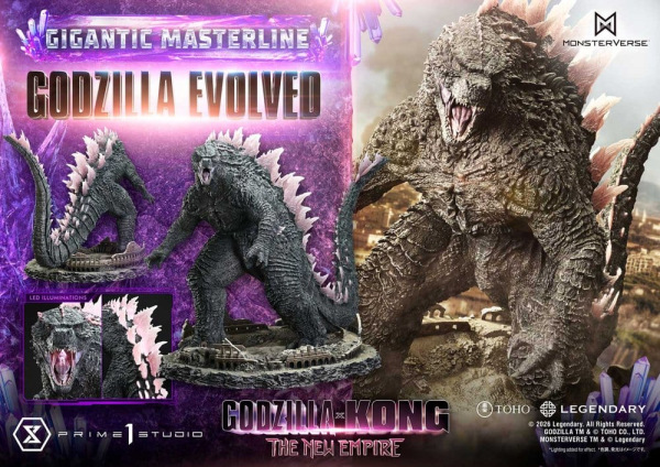 Godzilla x Kong: The New Empire (Film) Gigantic Masterline Series Statue Godzilla Evolved Bonus Ver. 7