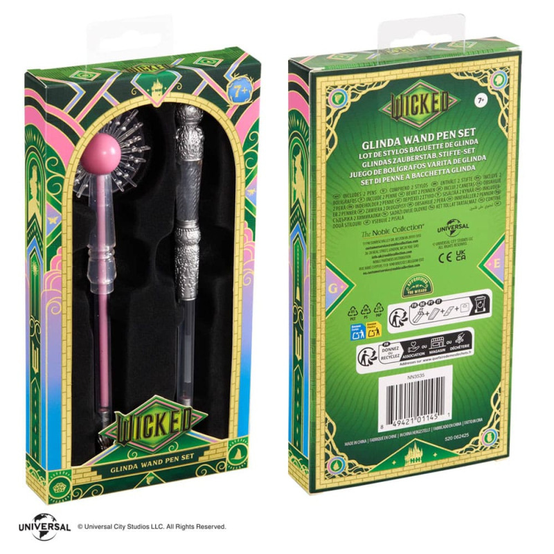 Wicked: For Good Pen 2-Pack Glinda Wand Pen Set 2