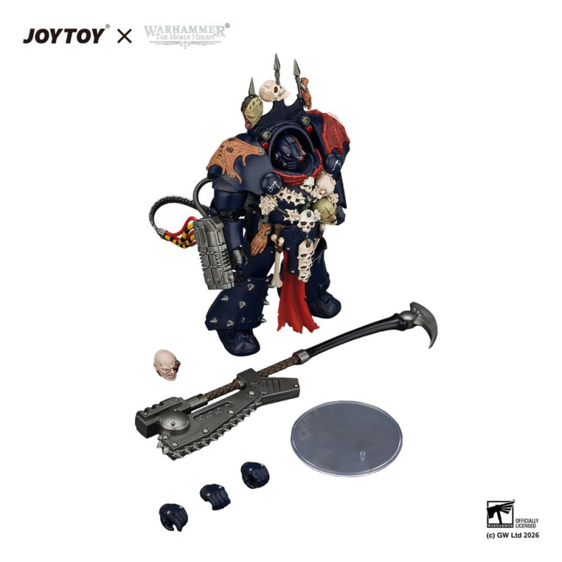Warhammer The Horus Heresy Action Figure Night Lords Legion Praetor in Tartaros Terminator Armour 14 9