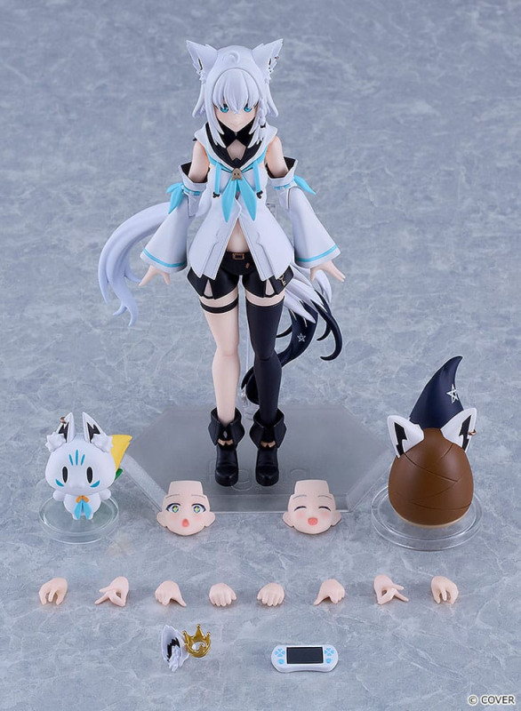 Hololive Production Figma Action Figure Shirakami Fubuki 15 cm 13
