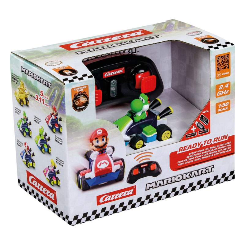 Super Mario Kart RC remote-controlled Car 1/50 2.4GHz Mini Yoshi 10